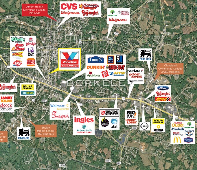 More Photos Of 630 S Lafayette St, Shelby Auto Repair For Sale