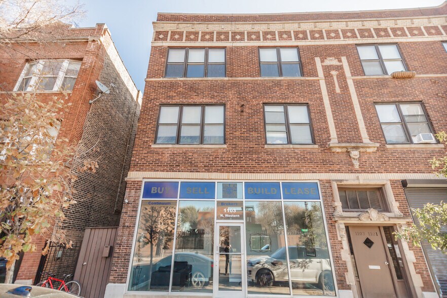 Primary Photo Of 1103 N Western Ave, Chicago Storefront Retail Office For Lease