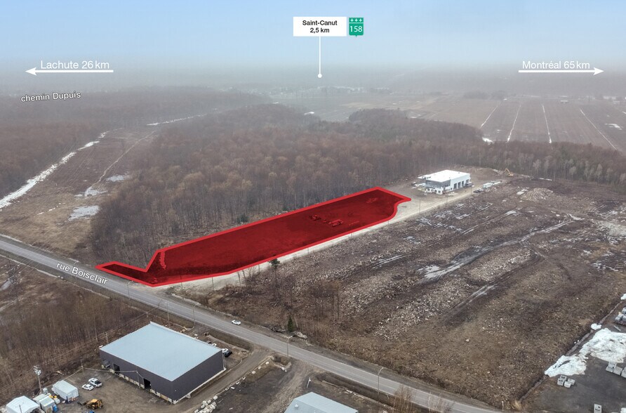 More Photos Of Rue Boisclair, Mirabel Land For Sale