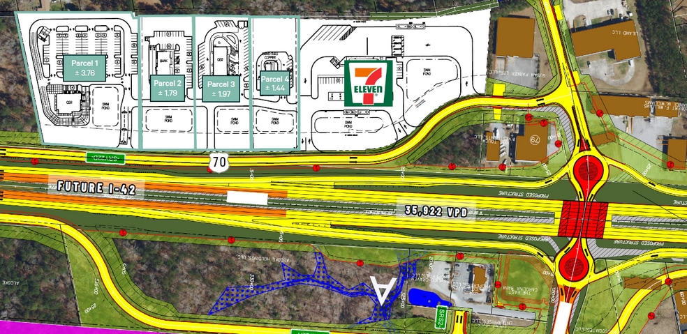 Primary Photo Of 3222 US 70 Hwy E, New Bern Land For Lease