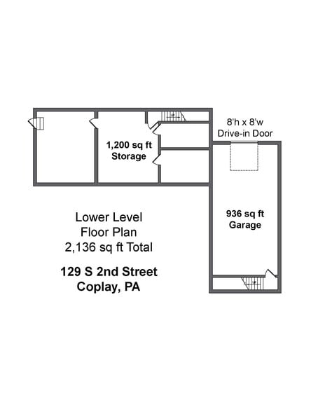 More Photos Of 129 S 2nd St, Coplay Auto Repair For Sale