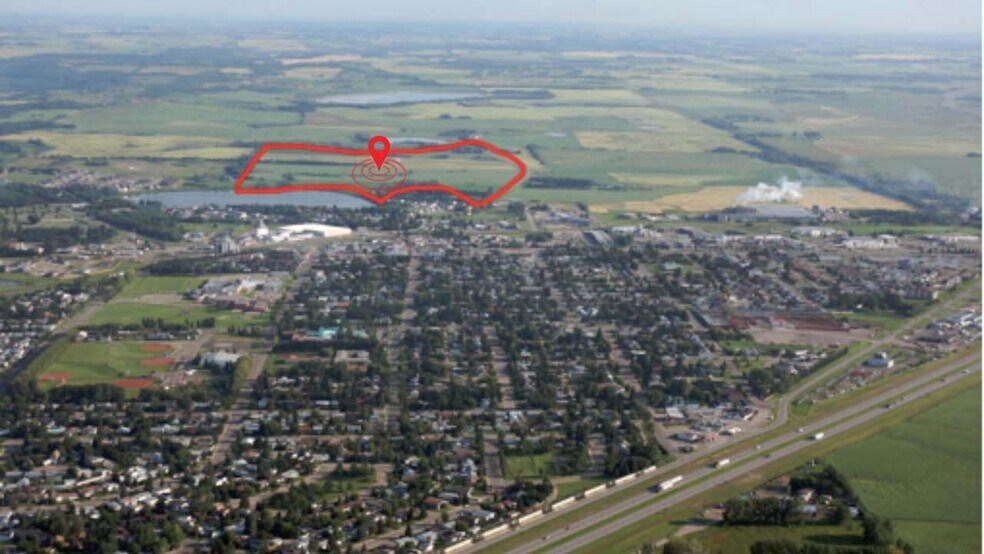 More Photos Of 5901 50 Ave, Innisfail Land For Sale