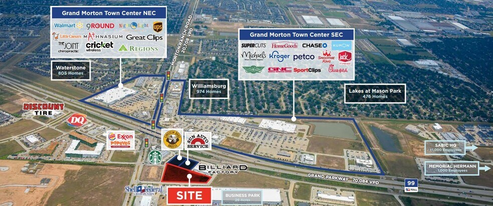 More Photos Of Grand Parkway & Morton Ranch Rd @ Grand Parkway, Katy Unknown For Lease