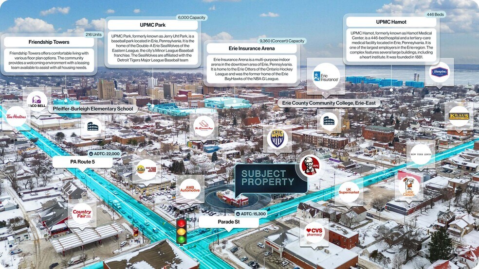 More Photos Of 1116 Parade St, Erie Fast Food For Sale