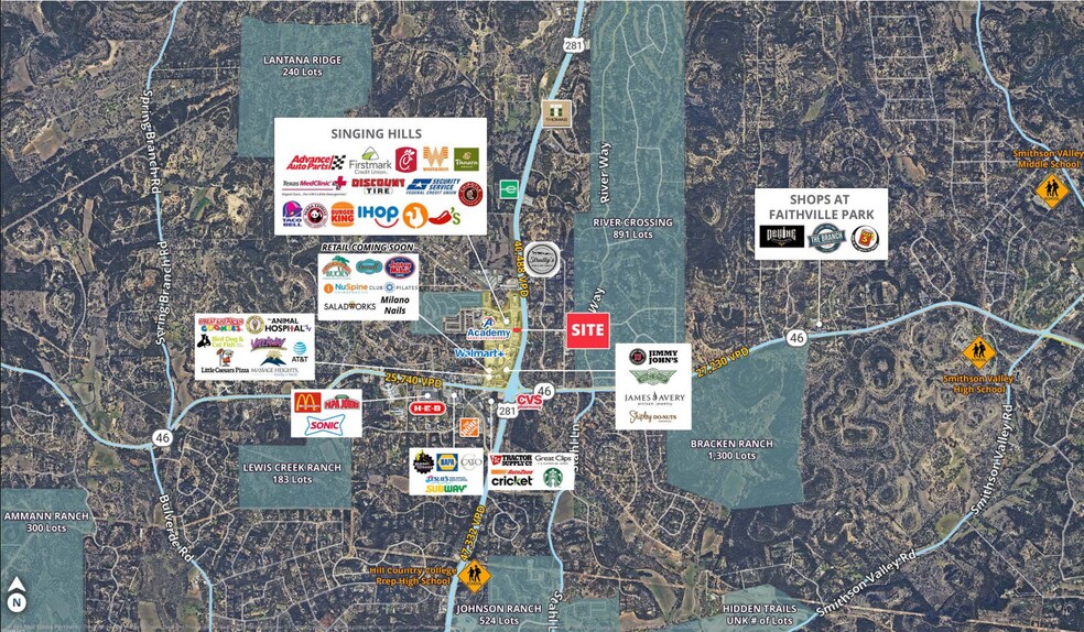 More Photos Of 438 Singing Oaks, Spring Branch General Retail For Sale