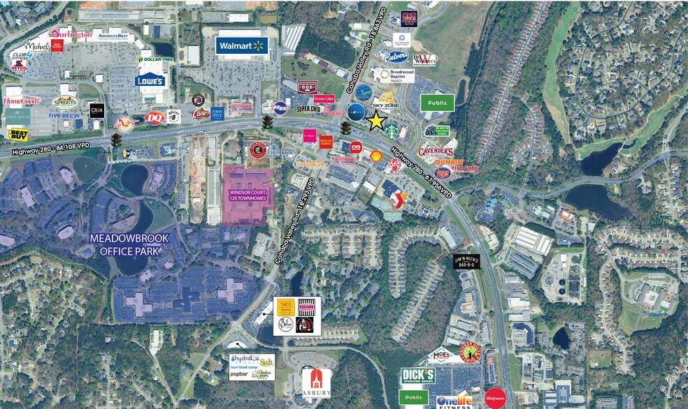 More Photos Of 5403 Highway 280, Birmingham Unknown For Lease