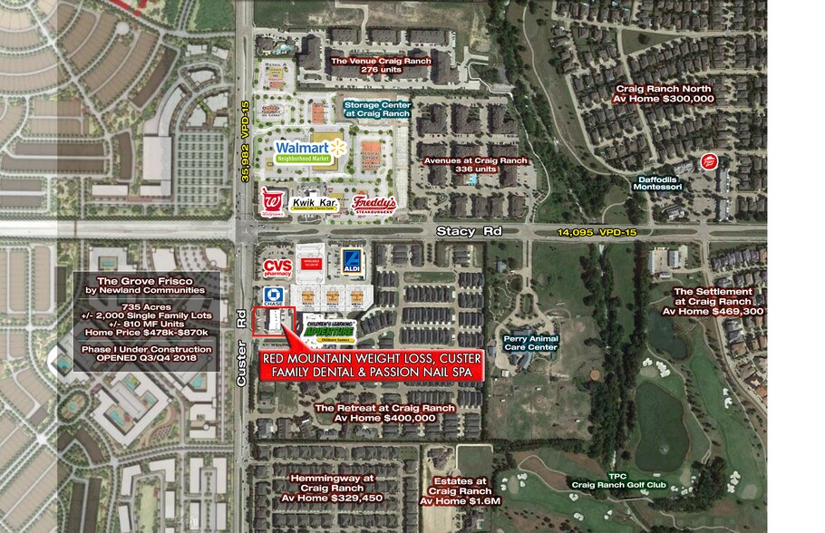 More Photos Of 5131 S Custer Rd, McKinney General Retail For Lease