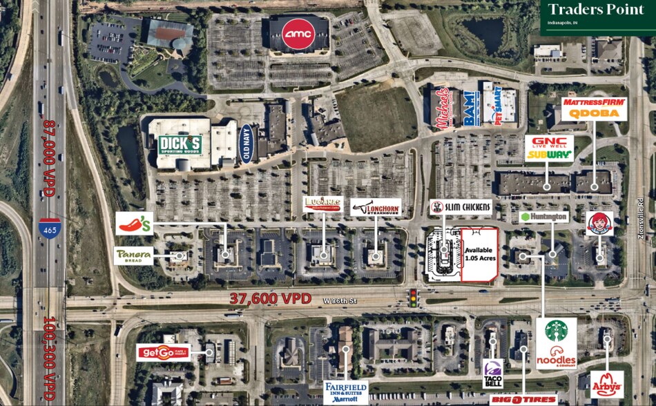 Primary Photo Of 5720 W 86th St, Indianapolis Land For Lease