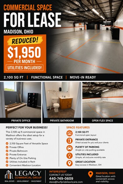 More Photos Of 7370 N Ridge Rd, Madison General Retail For Lease