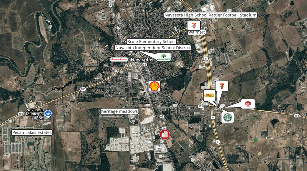 More Photos Of S. Business Highway 6, Navasota Land For Sale