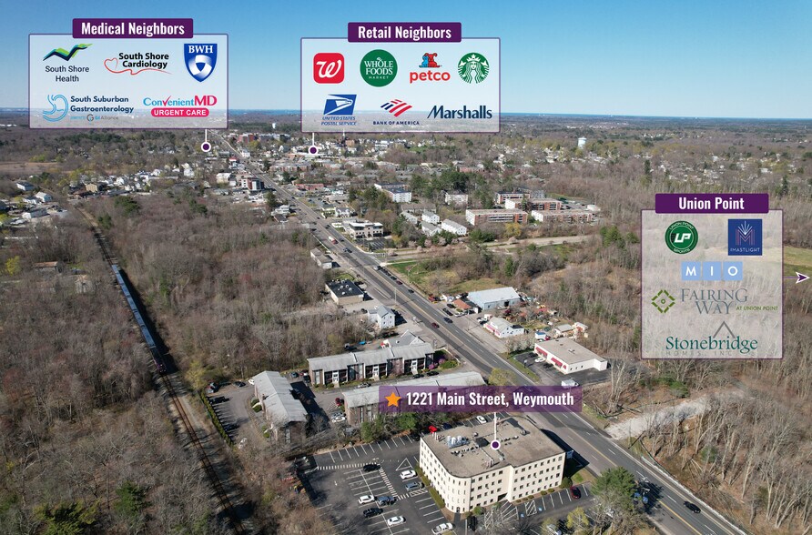 More Photos Of 1221 Main St, Weymouth Medical For Lease