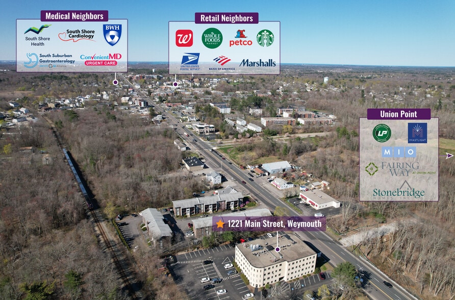 More Photos Of 1221 Main St, Weymouth Medical For Lease