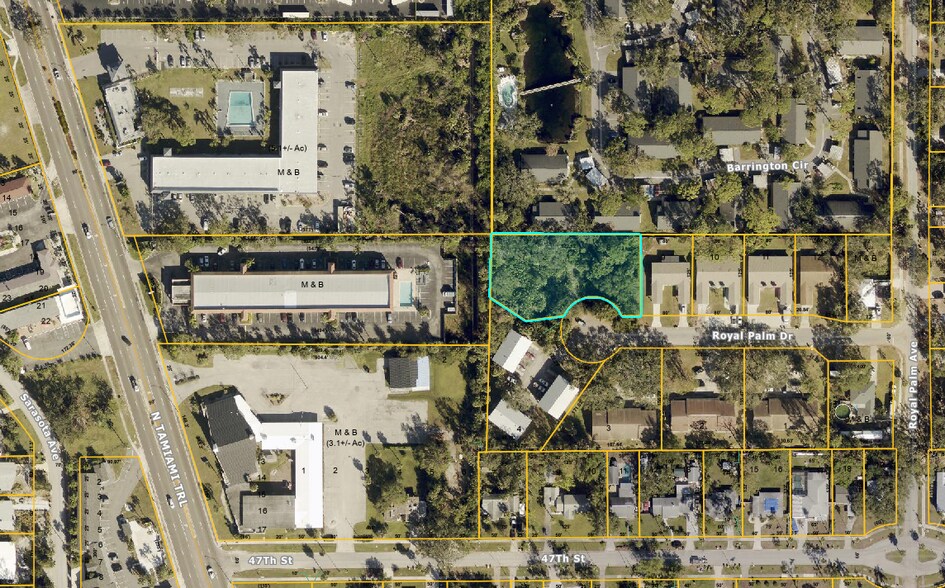 Primary Photo Of 905 Royal Palm Dr, Sarasota Land For Sale