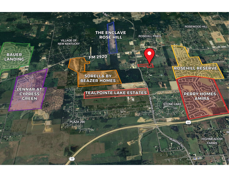 More Photos Of 21550-21554 Mueschke Rd, Tomball Land For Sale