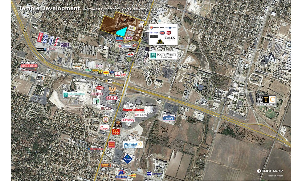 More Photos Of 2102 S 31st St, Temple Storefront For Lease