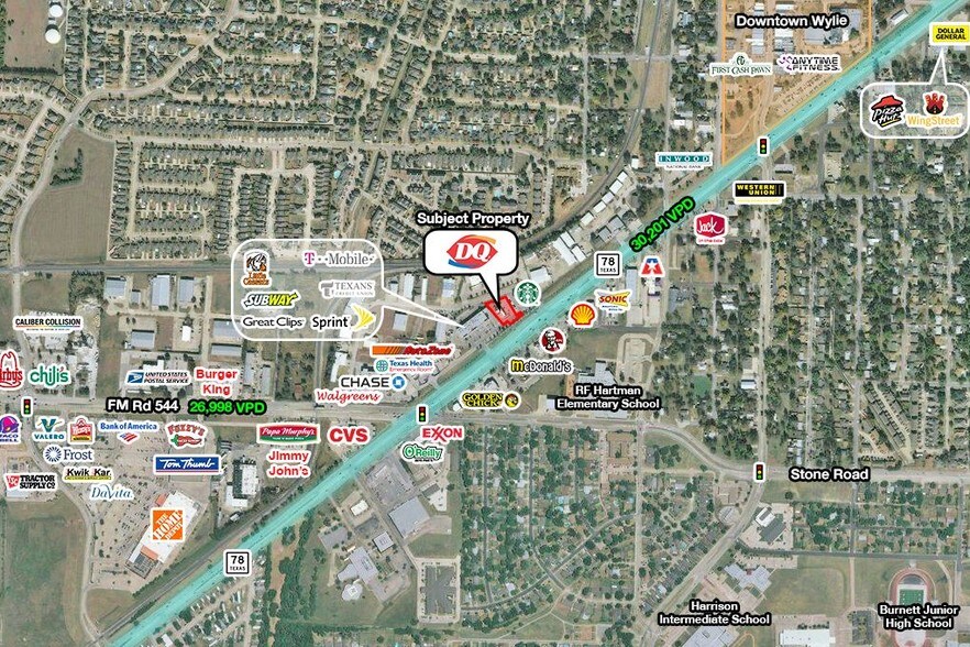 More Photos Of 420 S Highway 78, Wylie General Retail For Sale
