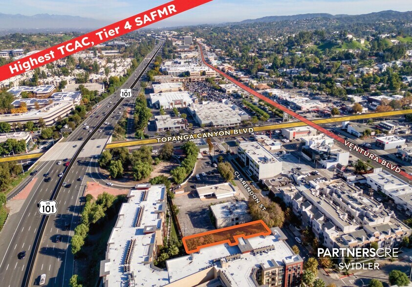 Primary Photo Of 22045 Clarendon St, Woodland Hills Land For Sale