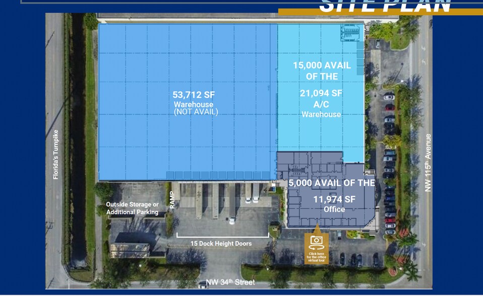 More Photos Of 3450 NW 115th Ave, Miami Warehouse For Lease