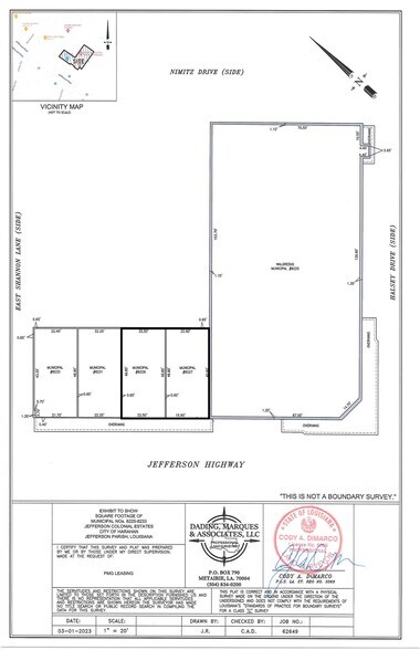 More Photos Of 8225-8227 Jefferson Hwy, Harahan Unknown For Lease