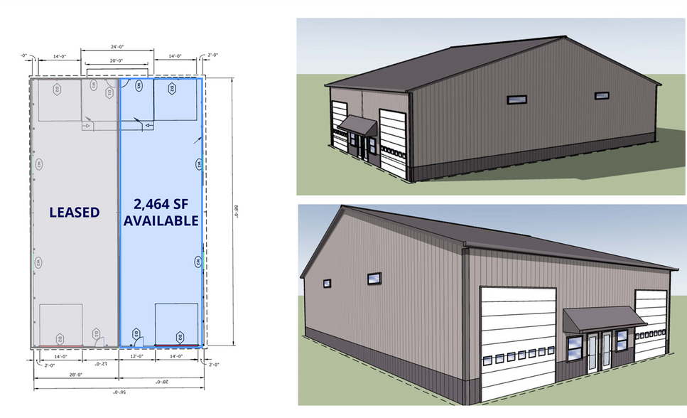 More Photos Of 8451 S SR 39, Clayton Warehouse For Lease