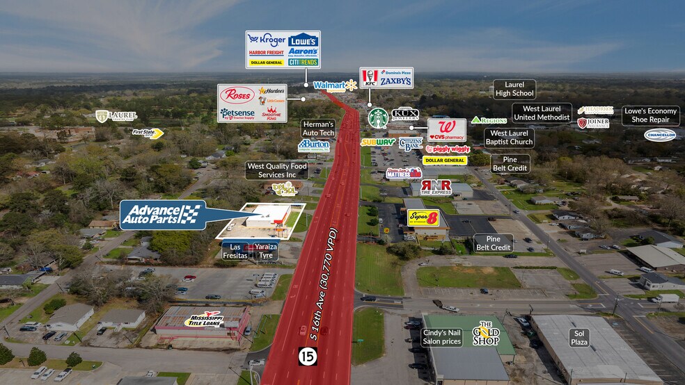 More Photos Of 132 N 16th Ave, Laurel Auto Repair For Sale