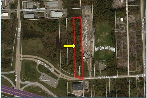 Primary Photo Of 46910-46920 Twelve Mile Rd, Wixom Land For Sale