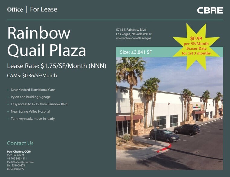 More Photos Of 5765 S Rainbow Blvd, Las Vegas Office For Lease