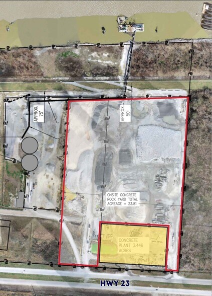 Primary Photo Of 17777 LA-23, Port Sulphur Land For Lease