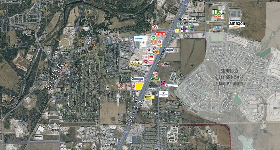 More Photos Of 15800 Interstate 35, Buda Land For Sale