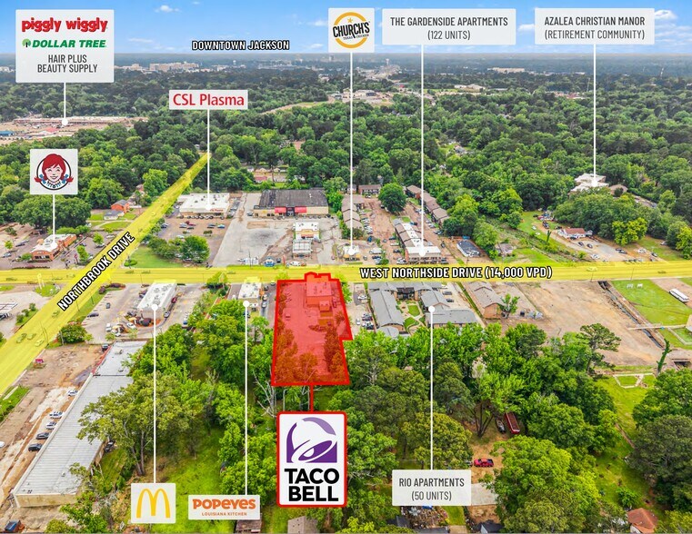 More Photos Of 330 W Northside Dr, Jackson Fast Food For Sale