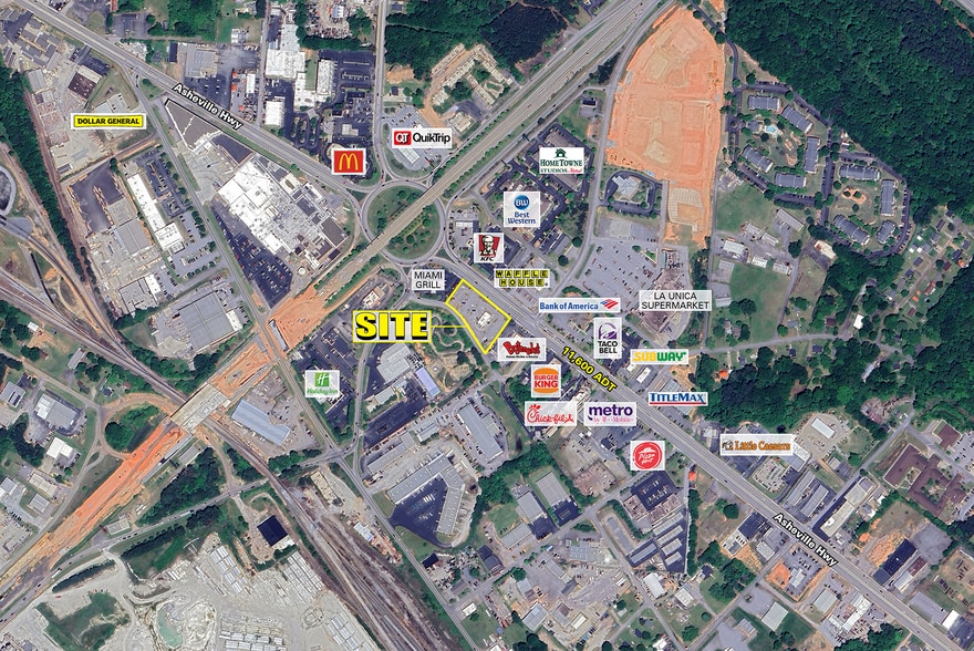 More Photos Of 1808 Asheville Hwy, Spartanburg Fast Food For Lease