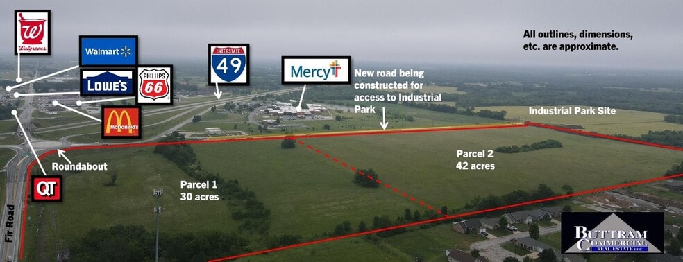 More Photos Of SWC Fir Rd & I-49 Parcel 2, Carthage Land For Sale