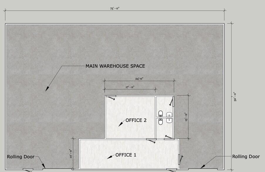 More Photos Of 1262-1270 Commons Ct, Clermont Warehouse For Lease