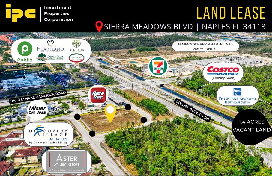 Primary Photo Of Collier Boulevard & Rattlesnake Hammock Rd, Naples Land For Lease