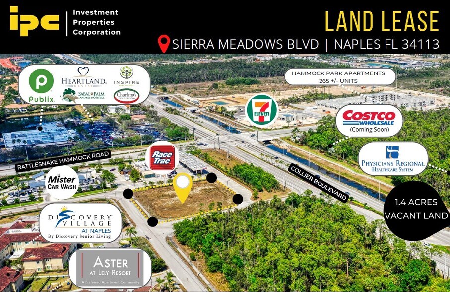 More Photos Of Collier Boulevard & Rattlesnake Hammock Rd, Naples Land For Lease