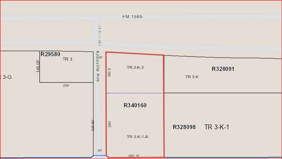 Primary Photo Of 3521 130th St, Lubbock Land For Sale