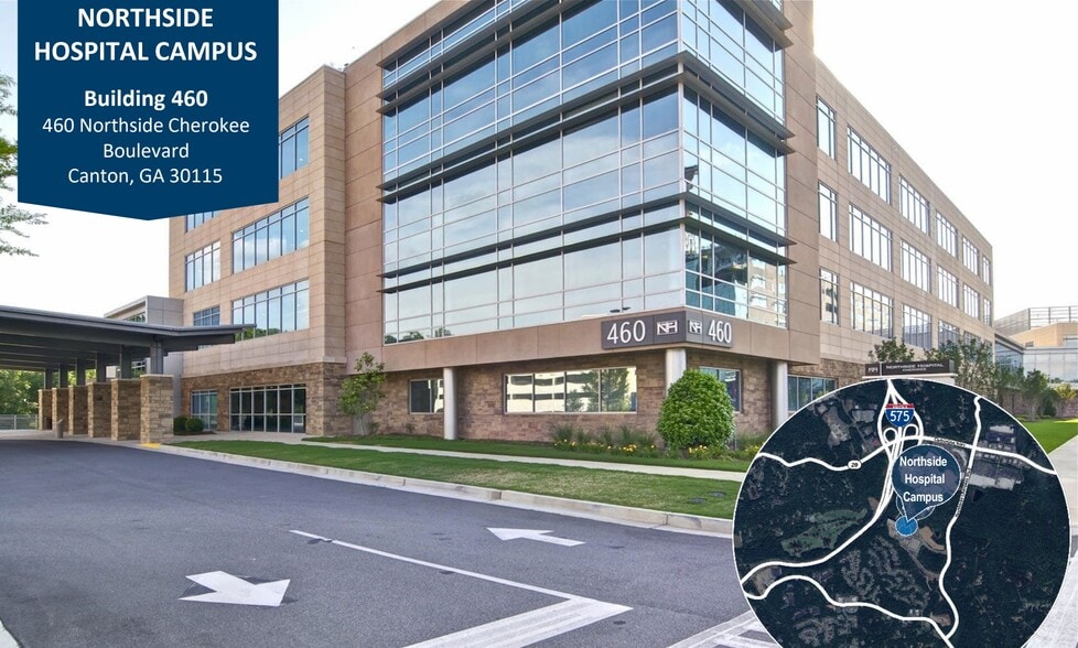 Primary Photo Of 460 Northside Cherokee Blvd, Canton Hospital For Lease