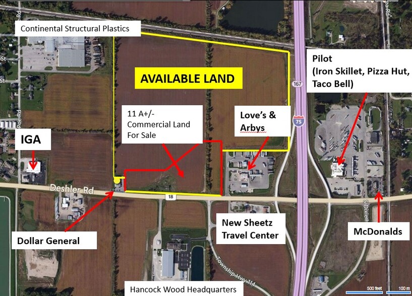 Primary Photo Of Deshler Rd, North Baltimore Land For Sale