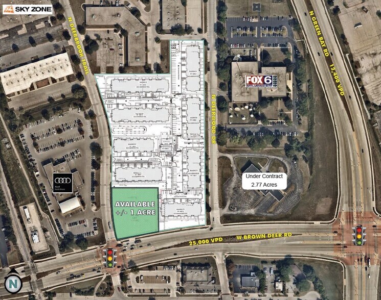 Primary Photo Of 4300 W Brown Deer Rd, Brown Deer Land For Lease