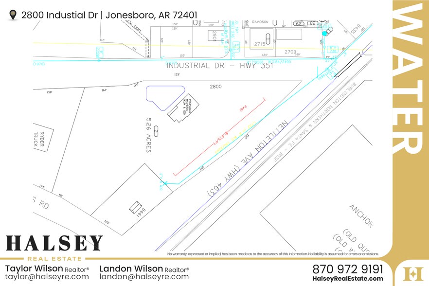 More Photos Of 2800 Industrial Dr, Jonesboro Land For Sale