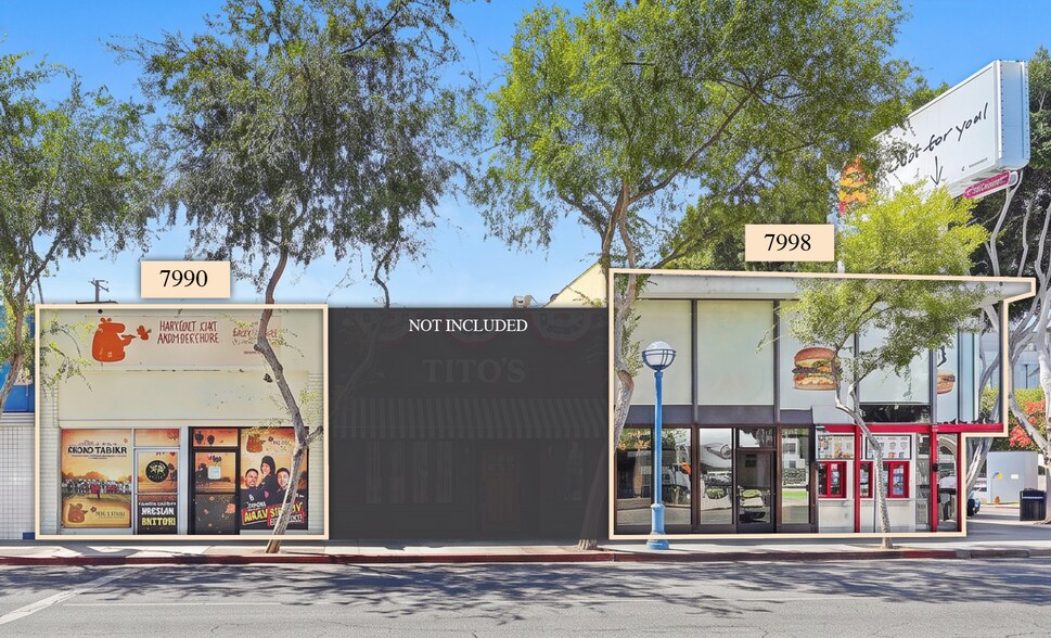 Primary Photo Of 7998 Santa Monica Blvd, West Hollywood Storefront Retail Office For Sale