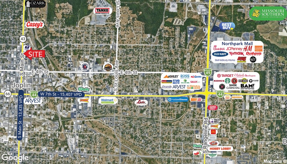 More Photos Of 101 S Main St, Joplin Freestanding For Sale