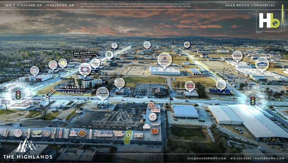 More Photos Of 2810 E Highland Dr, Jonesboro Unknown For Lease