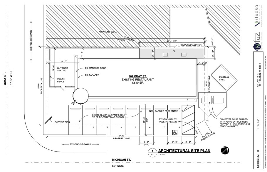 More Photos Of 401 Quay St, Port Huron Restaurant For Sale