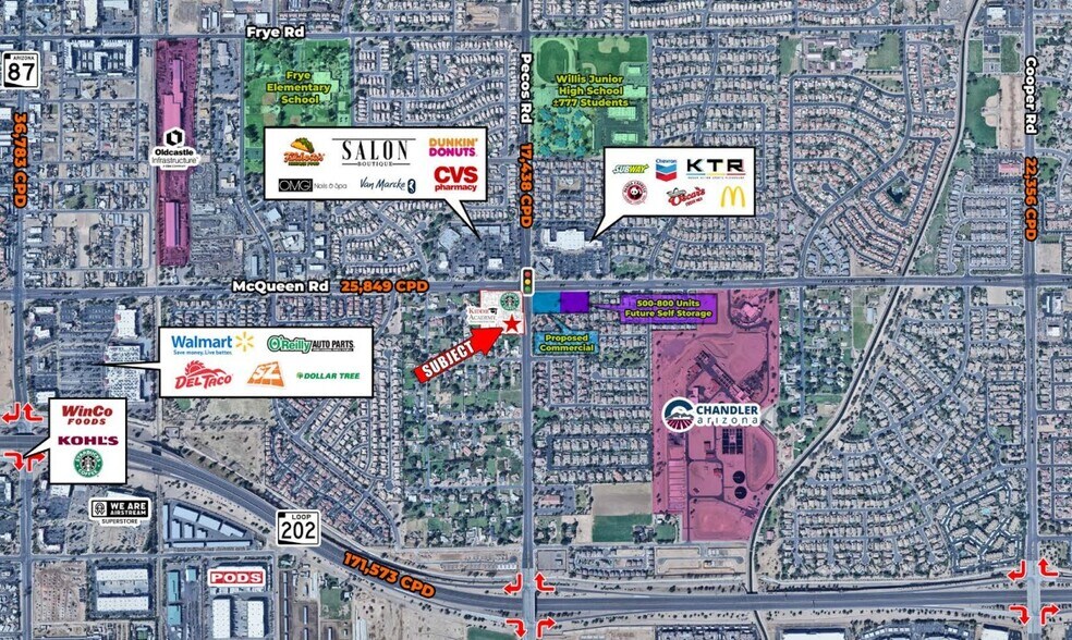 More Photos Of 993 E Pecos Rd, Chandler General Retail For Lease