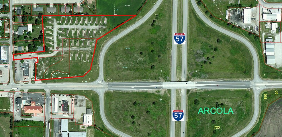 More Photos Of I-57 N @ 133, Arcola Land For Sale