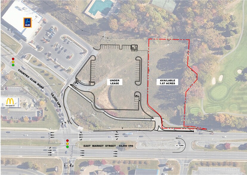 Primary Photo Of 2130 E Market St, Harrisonburg Land For Lease