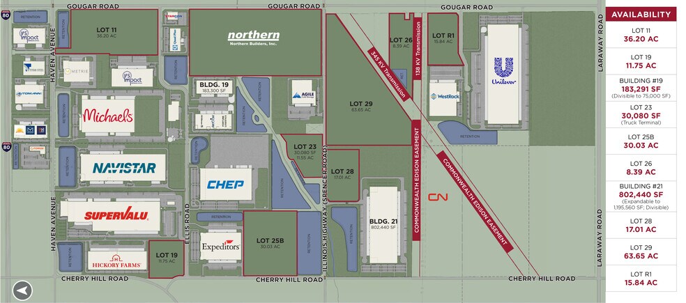 More Photos Of 0 Ellis Rd, Joliet Unknown For Lease