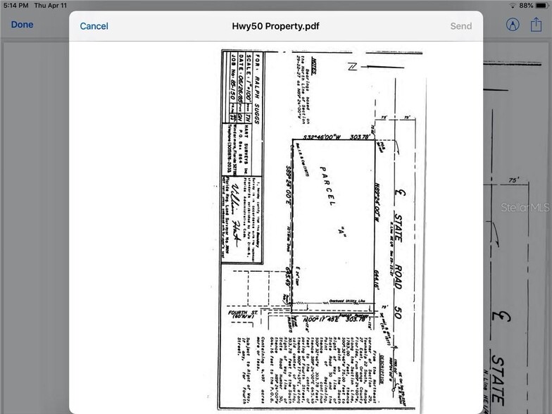 Primary Photo Of 16250 W Colonial Dr, Oakland Land For Sale