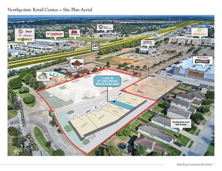 More Photos Of Tomball Pkwy & Windsor Pointe Dr, Tomball General Retail For Lease